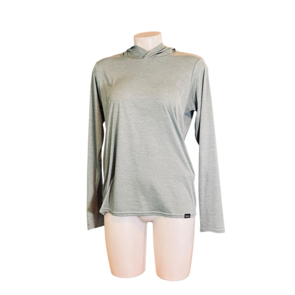 Patagonia Tops - Women's Patagonia daily capilene Light Blue Hoodie M